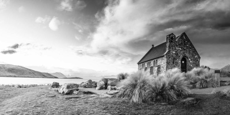Església Good Shepherd al llac Tekapo