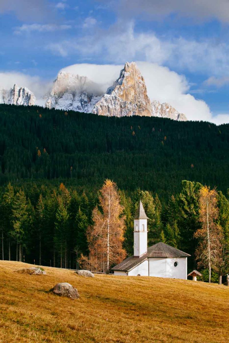 Pale di San Martino desde Paneveggio