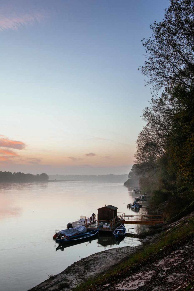 Río Po en Casalmaggiore