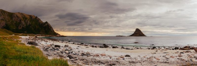 Måtind i la platja de Bleik