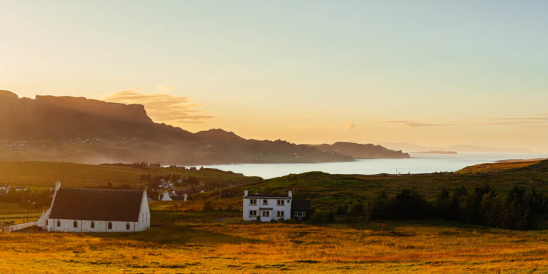 Staffin en la Isla de Skye